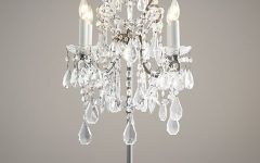 Small Crystal Chandelier Table Lamps