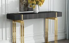 10 Ideas of Black Console Tables