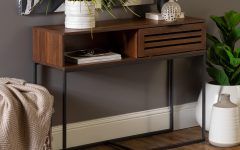 10 Best Collection of Dark Walnut Console Tables