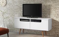 White and Wood Tv Stands