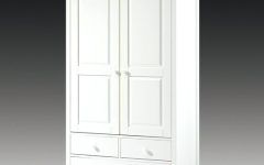 15 Collection of White 2 Door Wardrobes with Drawers
