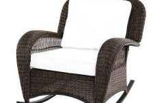 20 The Best Brown Wicker Patio Rocking Chairs