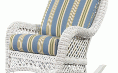Wicker Rocking Chairs with Cushions