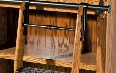 15 Best Collection of Rolling Library Ladder