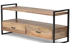 Wood and Metal Tv Stands
