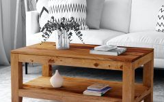 Wood Rectangular Coffee Tables