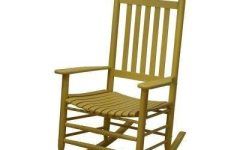  Best 20+ of Yellow Outdoor Rocking Chairs