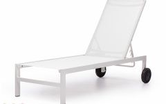 15 Collection of White Outdoor Chaise Lounge Chairs